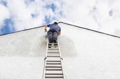 Peinture extérieure à Biesles — façades et ravalement